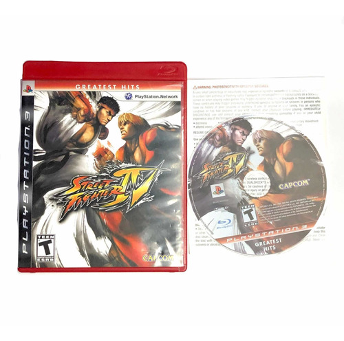 Street Fighter 4 Iv - Juego Original Para Playstation 3