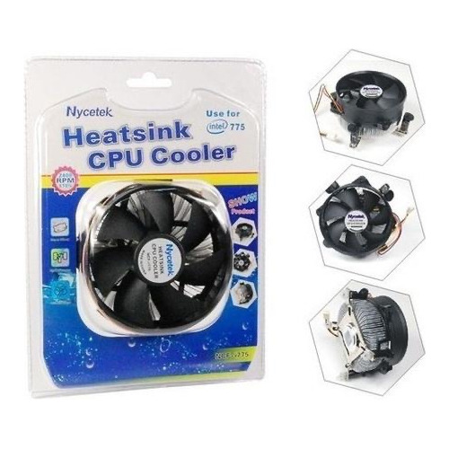 Fan Cooler Para Procesador Cpu Intel Socket 775 Nycetek