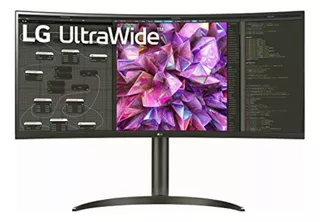 LG Ultrawide Qhd 34wq73a-b Monitor De Computadora Curvado De