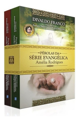 Kit-pérolas Da Série Evangélica Amélia Rodrigues Vol. 1 E 2, De Divaldo Pereira Franco. Editora Leal Em Português