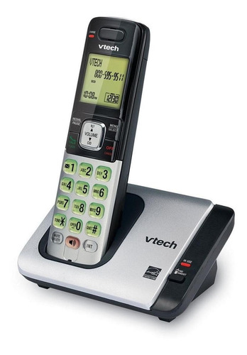 Imagen 2 de 2 de Teléfono inalámbrico VTech CS6719 gris y negro