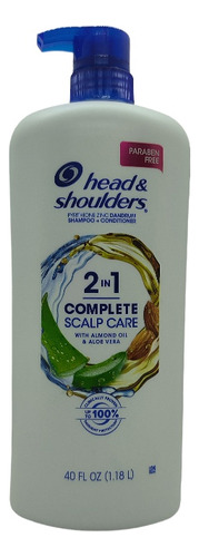 Shampoo Head & Shoulders 1.18 Lt Importado Original 2 En 1 