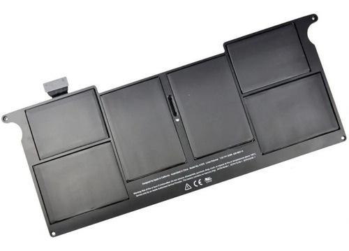 Bateria Para Macbook Air 11 A1370 Ano 2010 A1375 Bateria Preto