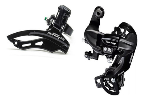 Kit Transmissão Pedivela 21v Bicicleta Shimano Aro 26/29 Mtb
