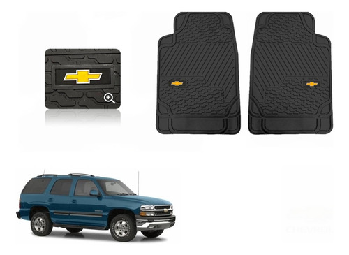 Par Tapetes Delanteros Logo Chevrolet Tahoe 2000 A 2006