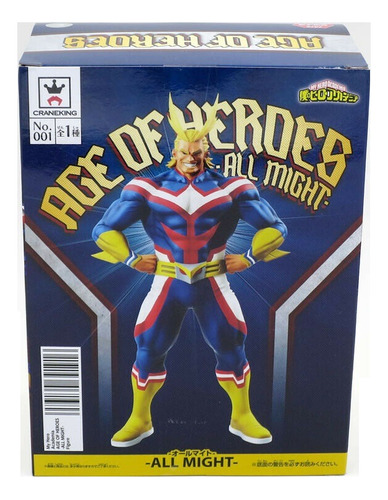 Figura De Acción All Might My Hero Academia Age Of Heroes