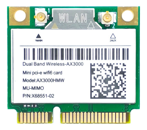 Tarjeta De Red Ax200 Ax3000hmw Adaptador Inalámbrico Pci-e W