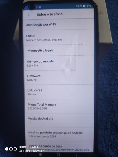 Celular S20+pro