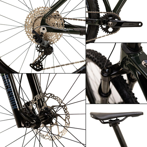 Bike Aro 29 Mtb M17' Alumínio Shimano Impact Sl 2023 Verde