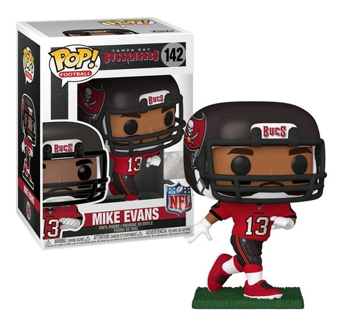 Funko Pop Mike Evans #142 Nfl Tampa Bay Buccaneers