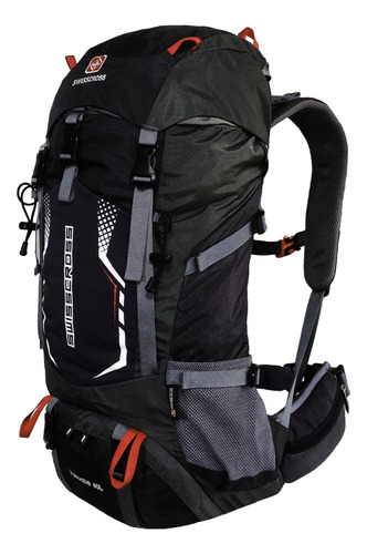 Mochila Hombre Mujer Impermeable Turismo Viaje Montaña Selva