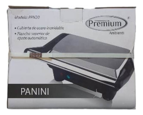 Plancha Sandwichera Y Grill Premium Mod Ppn20 (nueva)