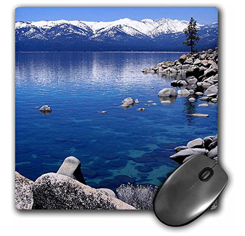 3drose Llc 8 X 8 X 0.25 Pulgadas Tahoe Snow Mts Mouse Pad (m