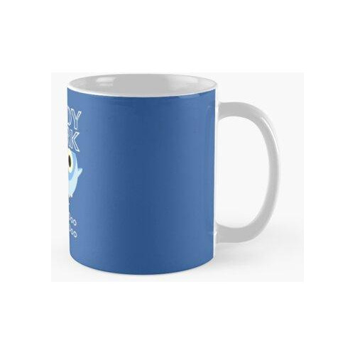 Taza Daddy Shark Doo Doo Para Regalo De Papá Calidad Premium