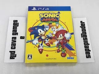 Sonic Mania Plus Limited Edition Ps4 - Edição Japonesa