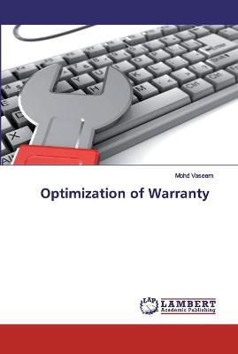 Libro Optimization Of Warranty - Mohd Vaseem