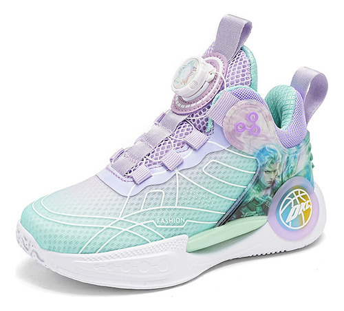 Zapatillas De Baloncesto/tenis Elásticas Para Niños Y Niñas