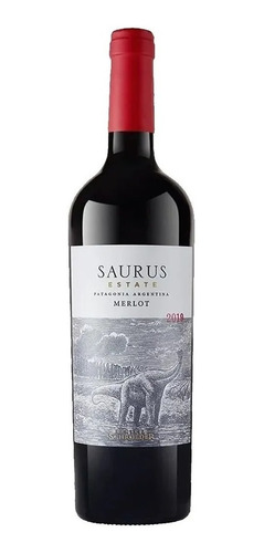 Vino Saurus Merlot Familia Schroeder X 750 Ml