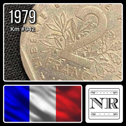 Francia - 2 Francos - Año 1979 - Km #942 - Sembradora