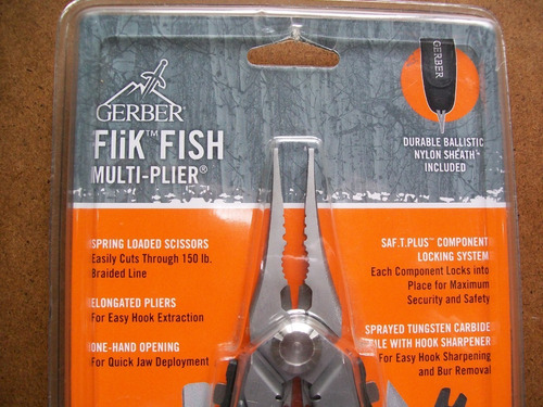 Multiherramienta Pesca Gerber Flik Fish Multi-plier Multiuso