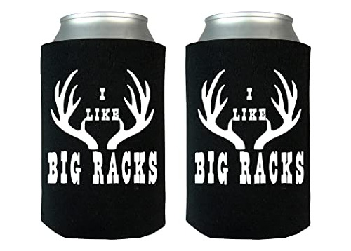 Lata De Cerveza Plegable Funny Hunting I Like Big Racks, Bot