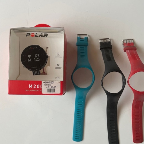 Reloj Polar M200 Gps Con 3 Pulseras Originales