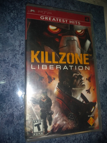 Psp Playstation Portable Video Game Killzone Liberation Orig