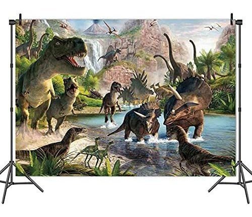 Jurassic Park Fondo Fotografia Diseño Dinosaurio 3d Niño