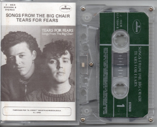 Tears For Fears Songs From The  Bi Cassette Ricewithduck