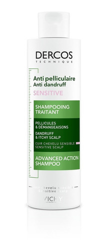 Vichy Dercos Anticaspa Cuero Cabelludo Sensible Shampo 200ml