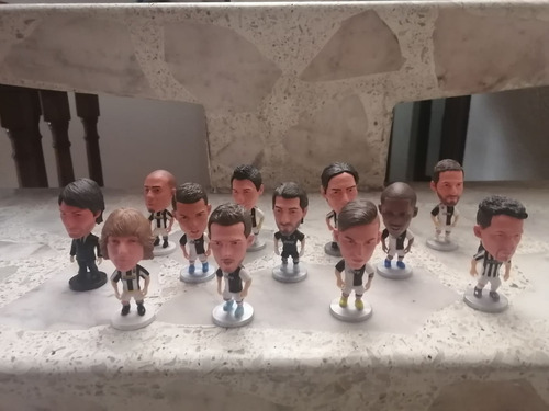 Lote 12 Figuras Juventus Futbol Colección Soccer We Ronaldo 