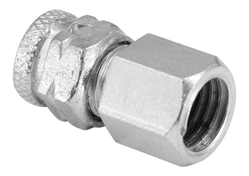 Conector P/ Manometro Hent - 12mm Int. X 7/16 - Ext