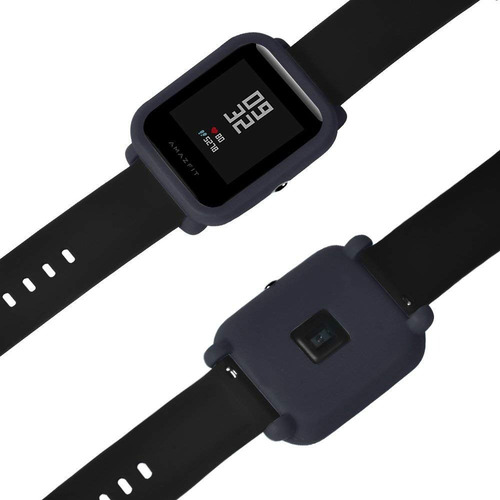 Case Protector Tpu Premium Para Amazfit Gts 2 Mini Azul Oscuro