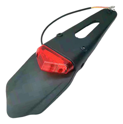 Protector Contra Salpicaduras Para Motocicleta, Luz Led De