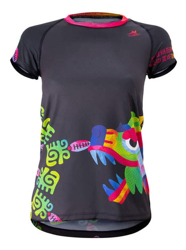 Playera Deportiva Mujer Xl Manga Corta Dryfit Triferrari