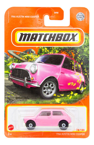 1964 Austin Mini Cooper Matchbox 78/100 Mattel 