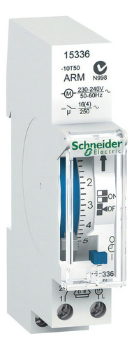 Temporizador Horario Mecanico Timer Schneider 15336