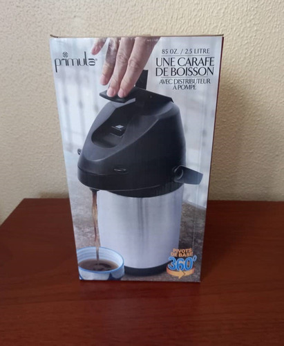 Termo En Acero Inóxidable 2.5 Litros Cafetera Tetera Agua