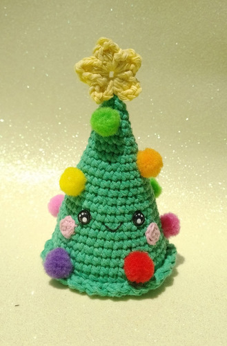 Arbolito De Navidad Amigurumi Tejido Crochet