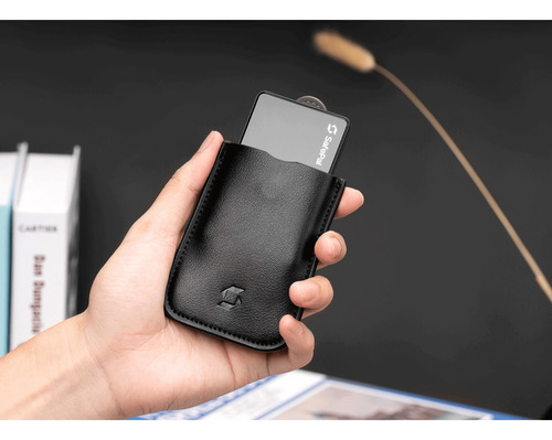 Funda De Cuero Safepal Para Hardware Wallet - Tarjetas