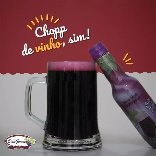Chopp De Vinho Duu Gomes Kit 10 Unid