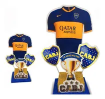 Comprar Adorno Torta Base Gibreada Camiseta Boca X1u Upalala
