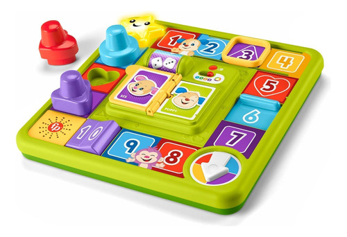 Fisher-price Meu Primeiro Jogo De Tabuleiro De Aprendizagem