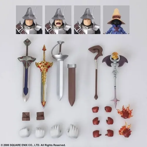 Final Fantasy Ix Bring Arts Vivi Ornitier & Adelbert Steiner