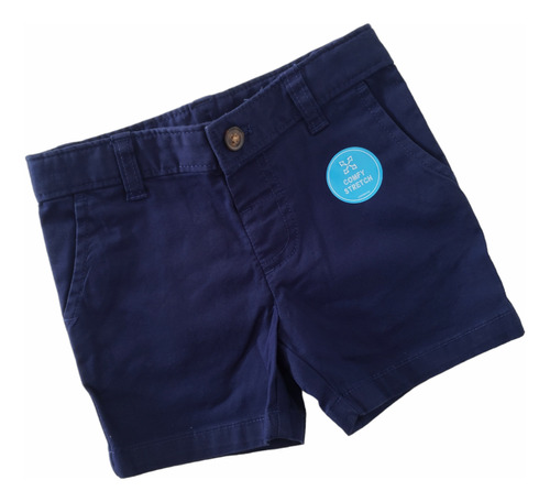 Short Carters Bebe Sarga Azul Marino 9 Meses