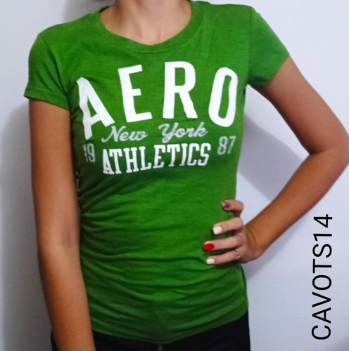 Camisa Para Damas Aeropostale Verde 