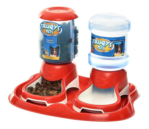 Comedouro Automatico Truqys Bebedouro Para Cachorros Gatos