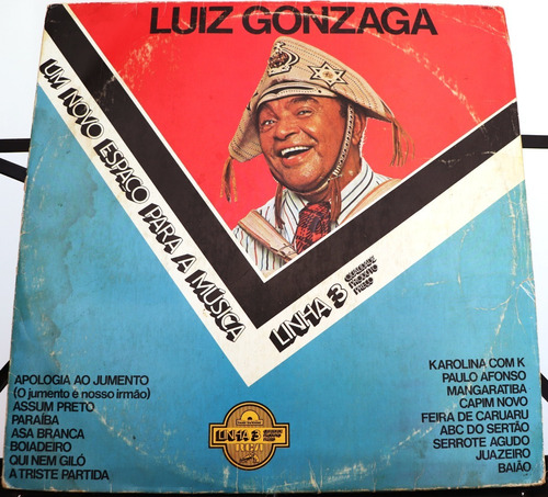 Lp Luiz Gonzaga - Disco De Ouro - Linha 3 - 1978