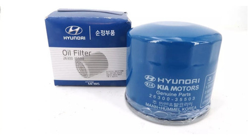 Filtro Aceite Tucson Accent Getz Elantra Santa Fe Sportage