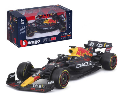 Bburago 1:43 2022 F1 Red Bull Rb18 #1 Verstappen Formula Car